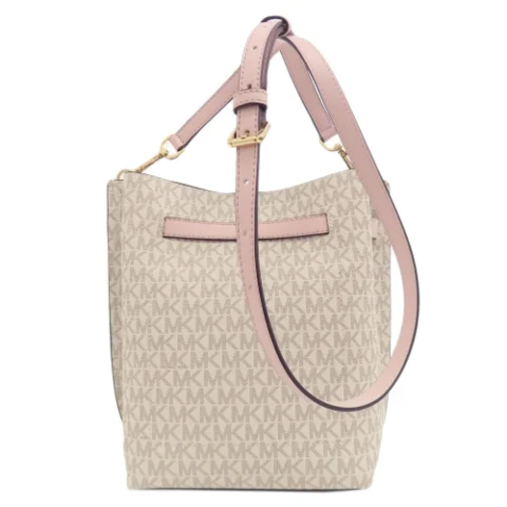 Michael Kors Pre-owned Fabric shoulder-bags Beige Dames