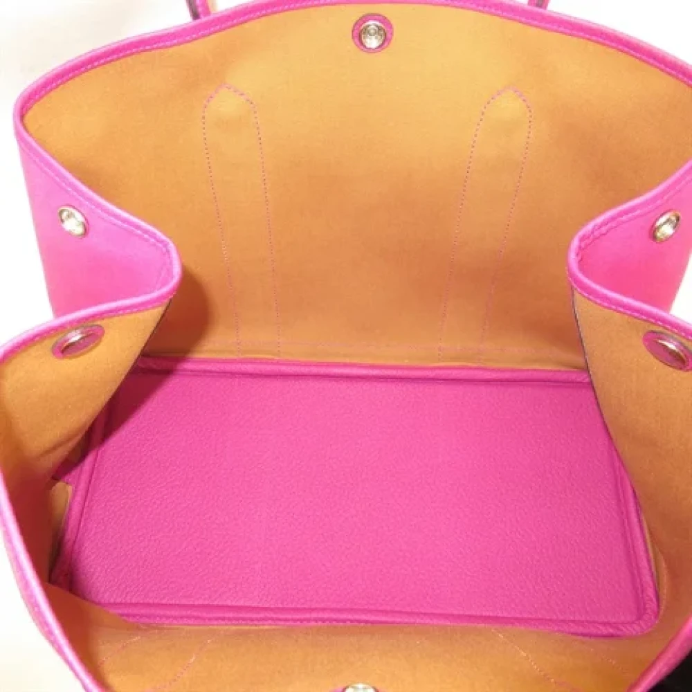 Hermès Vintage Pre-owned Leather totes Pink Dames