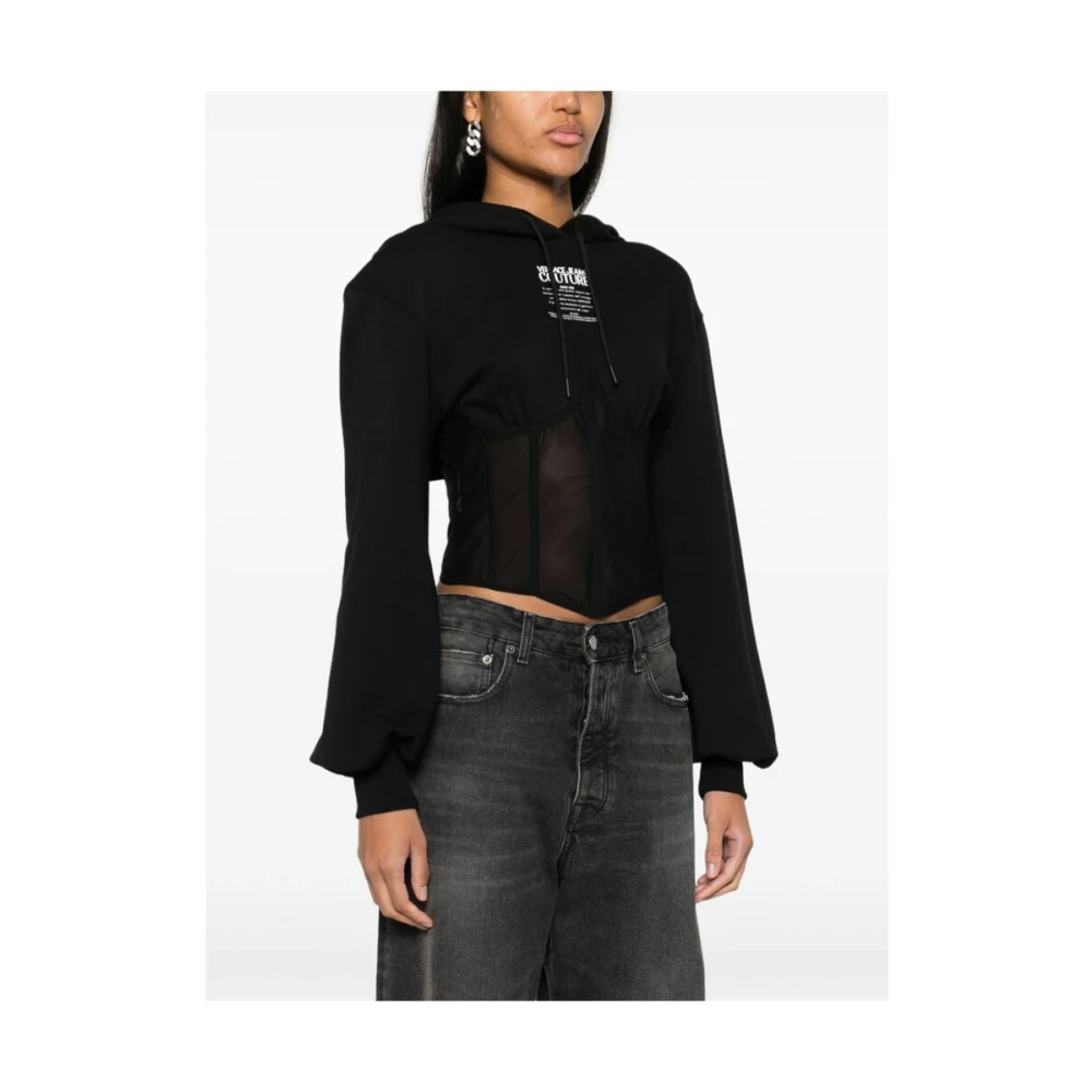 Versace Jeans Couture Sweatshirts Black Dames