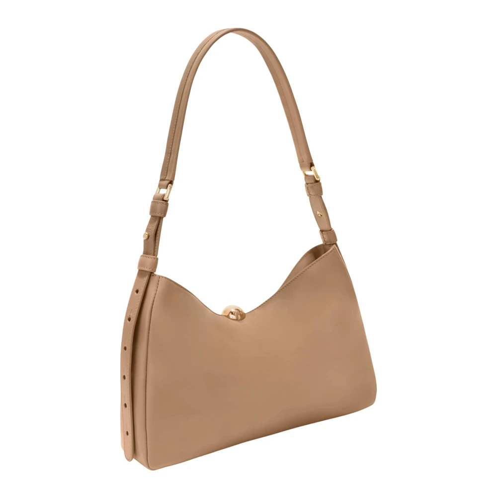 Furla Zachte schoudertas M Brown Dames