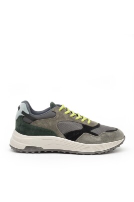 green-suede-and-fabric-sneakers