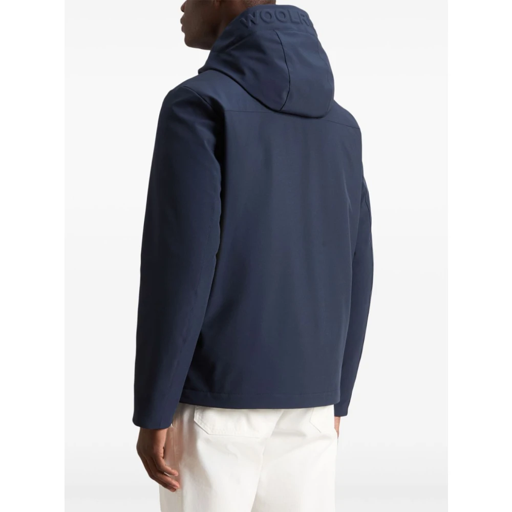 Woolrich Blauwe Winterjassen Blue Heren