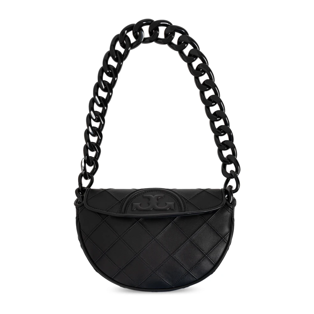 TORY BURCH Zachte Mini schoudertas Black Dames