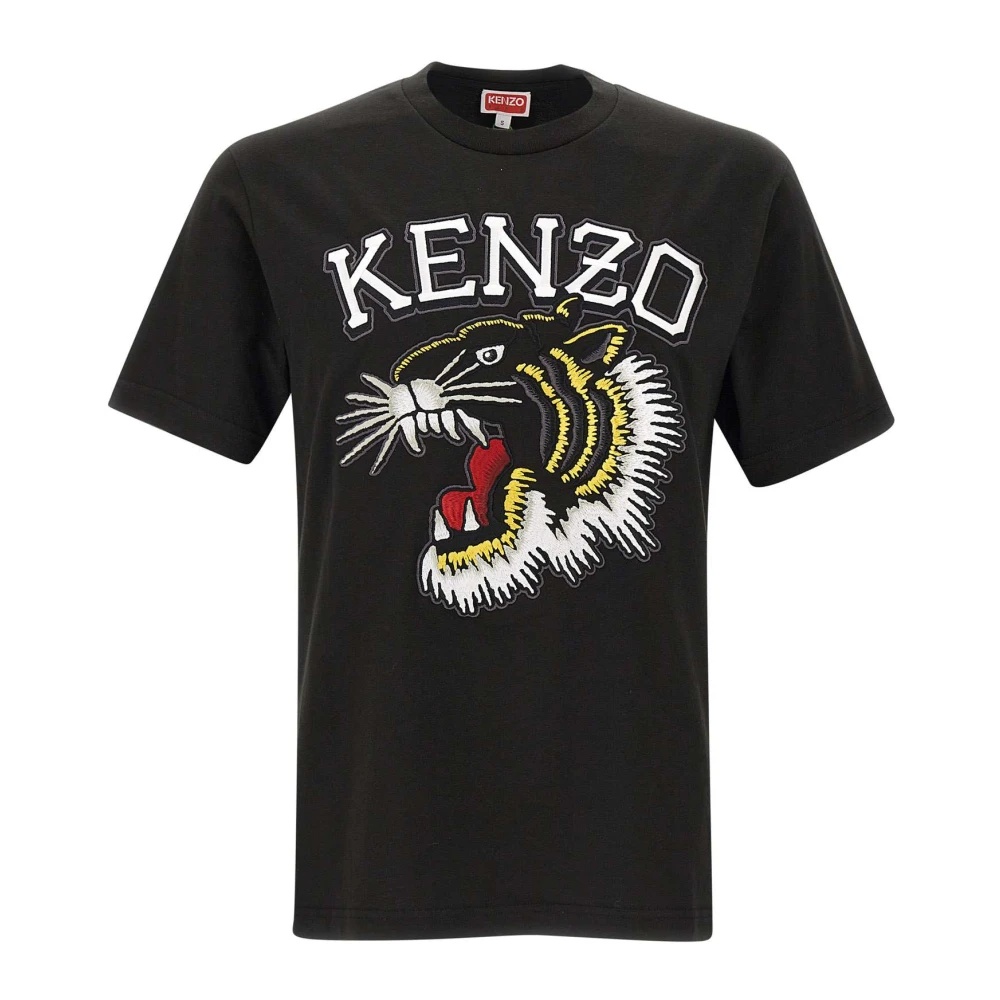 Kenzo Korte Mouw T-Shirt Premium Kwaliteit Black Heren