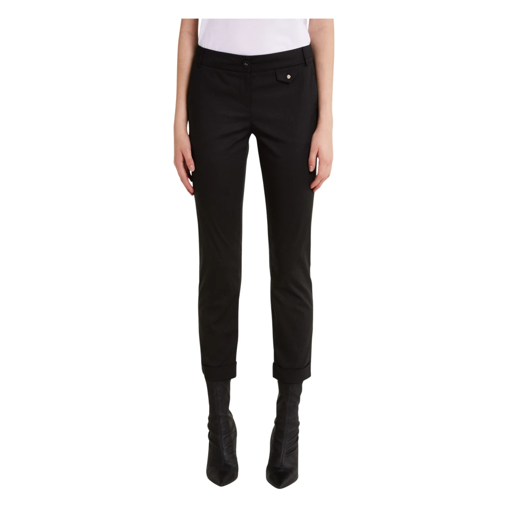 Trousers > Cropped Trousers - - Patrizia Pepe - Modalova