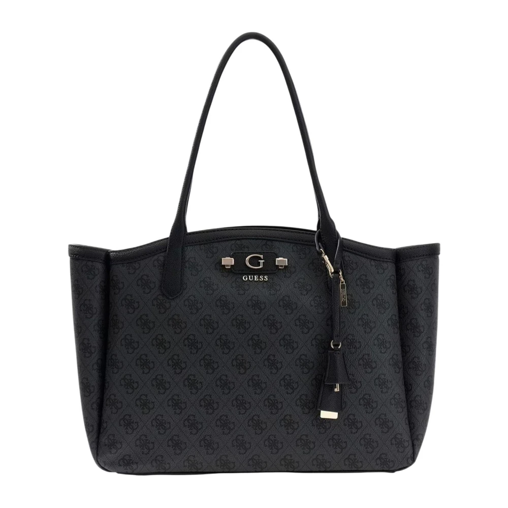 Guess Donna Nero - Lindsey Tote - Bags - One Size - Immagine 8