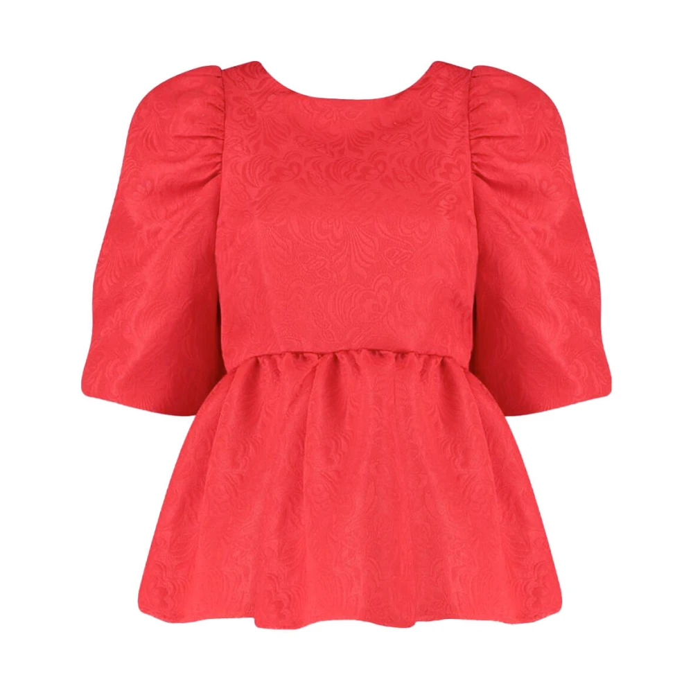 Harper & Yve Lange mouw top Vivian-Ls Red Dames