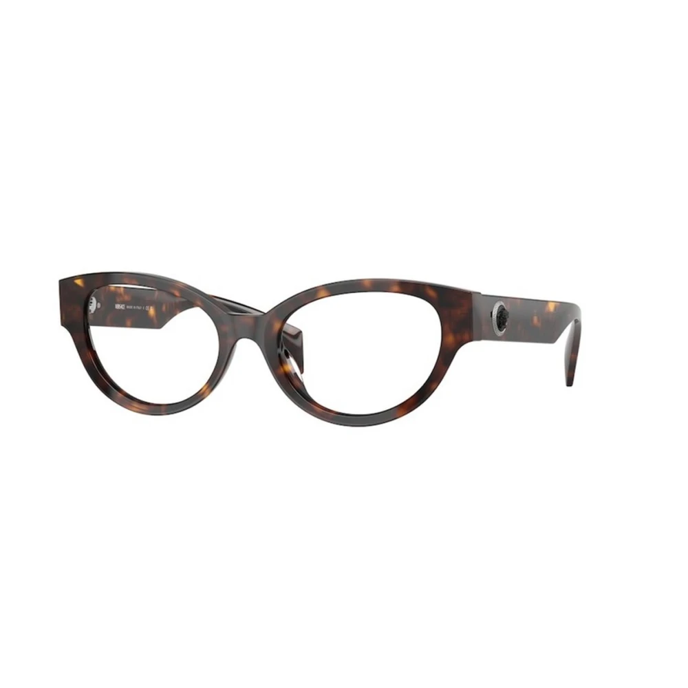 Versace Unisex Brown Stylish Carey Frame Glasses