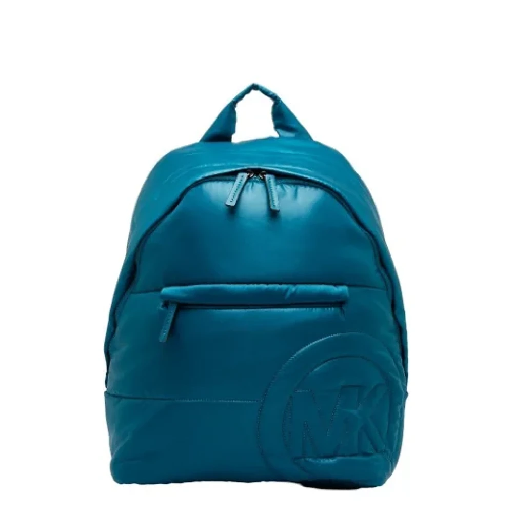 Michael Kors Pre-owned Nylon backpacks Blue Dames