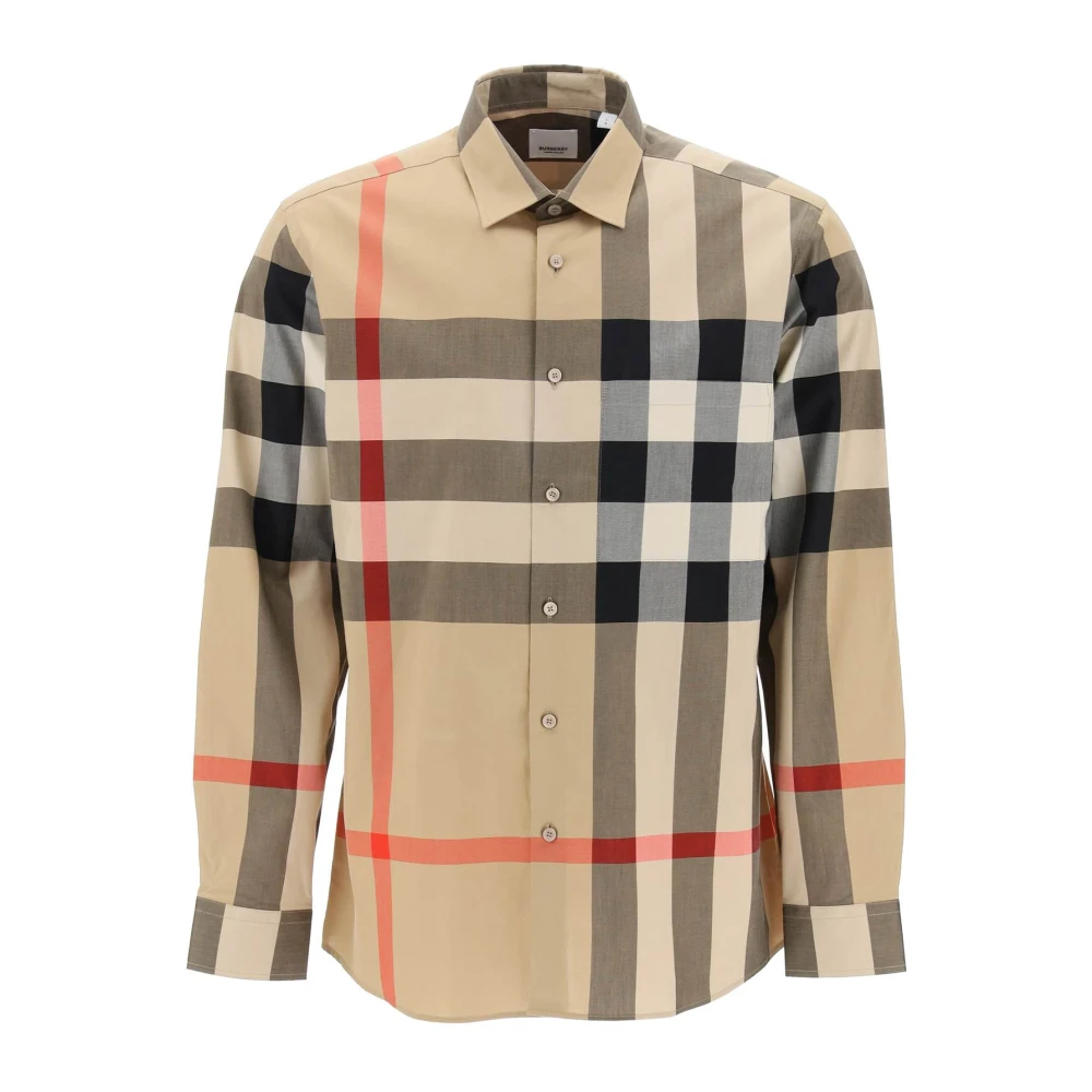 Burberry Casual Shirts Multicolor Heren