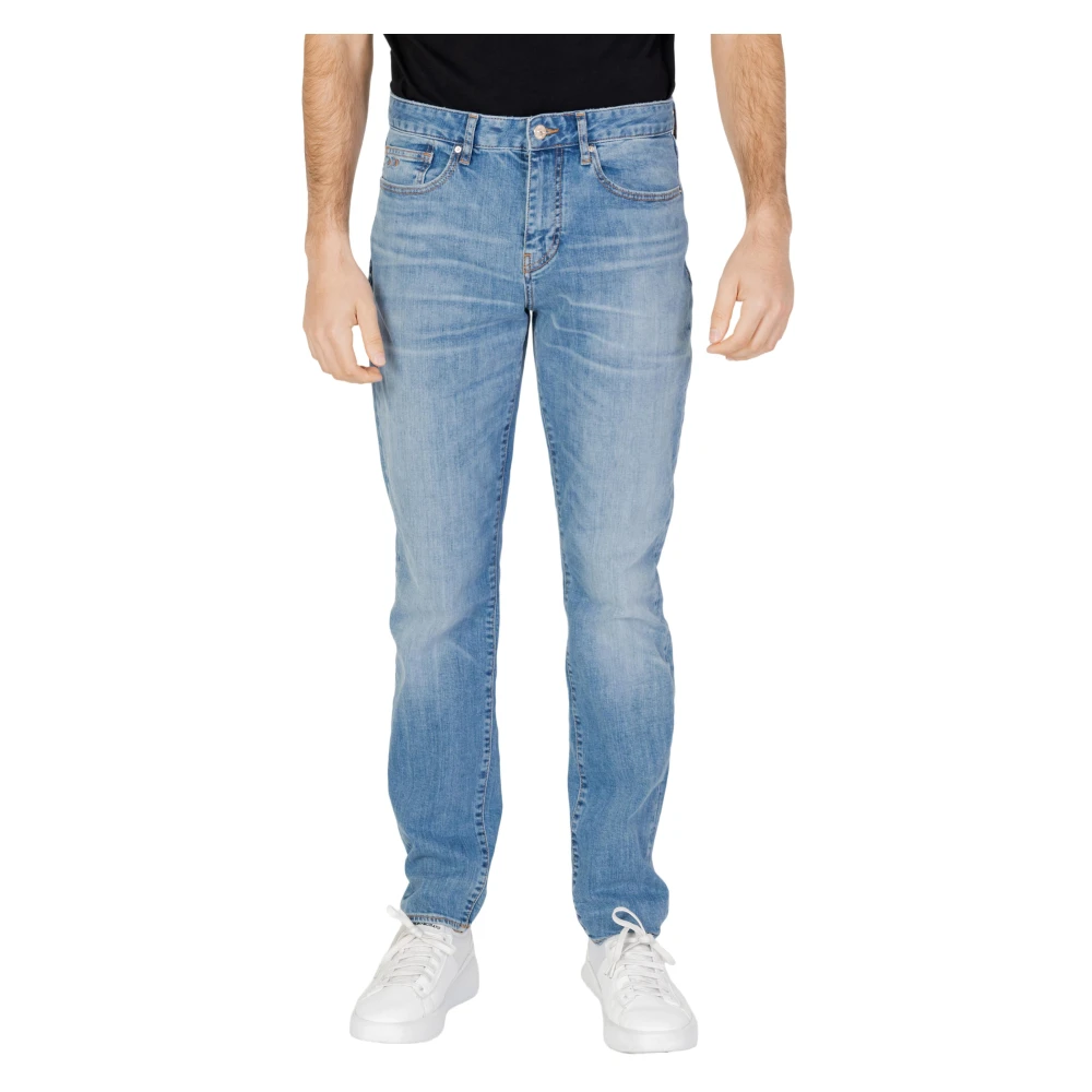 Armani Exchange Heren Skinny Jeans Blue Heren