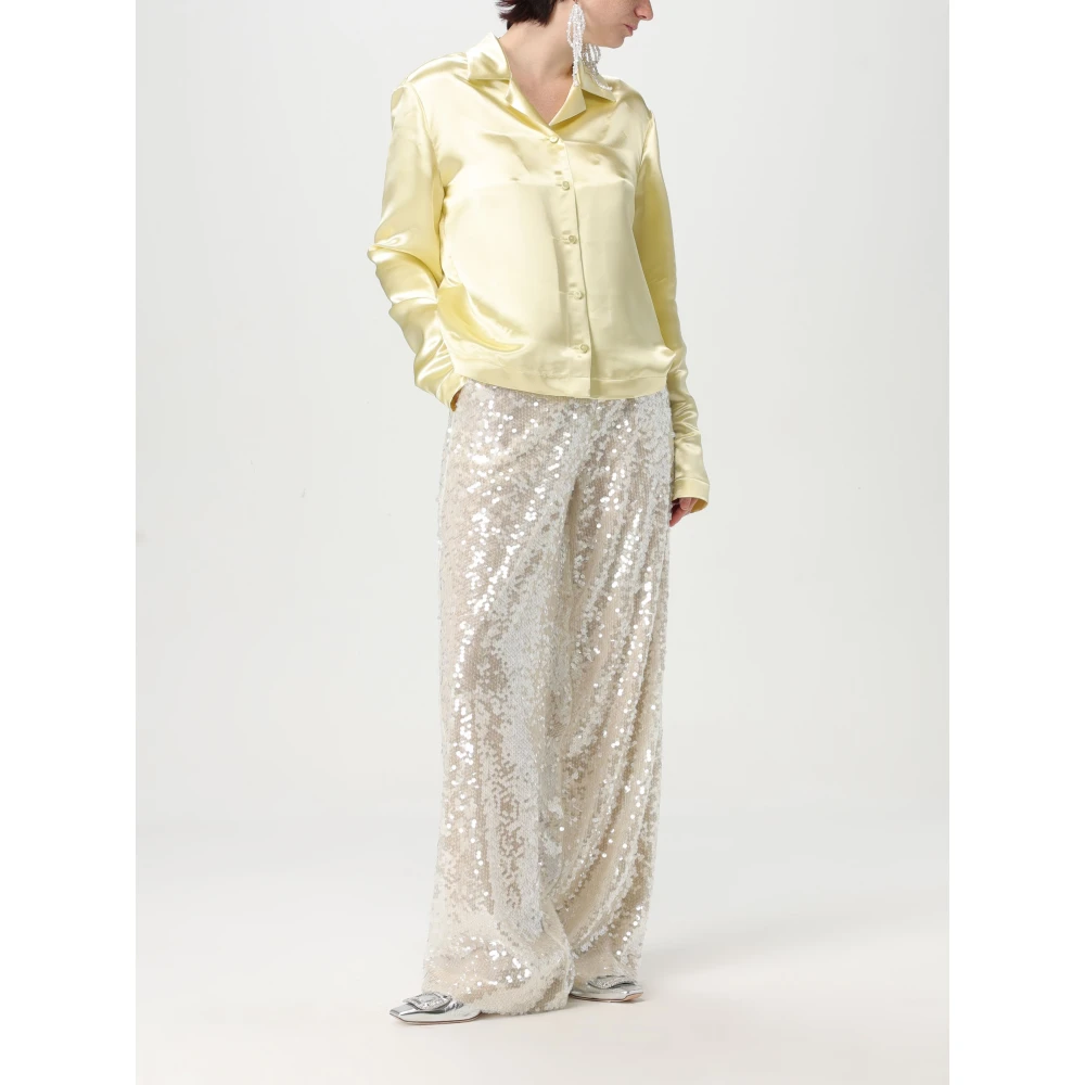 Philosophy di Lorenzo Serafini Paillettenbroek voor stijlvolle outfits Beige Dames