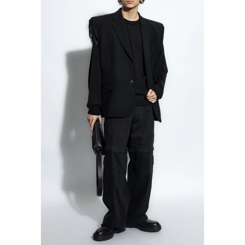 Moschino Wollen trui Black Heren