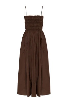 Shirred Bodice Dress