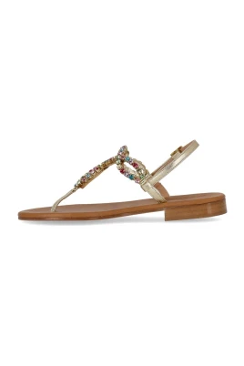 Platin Thong Sandal