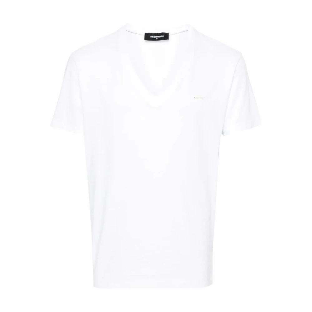 Dsquared2 Witte T-Shirts & Polos voor Heren White Heren