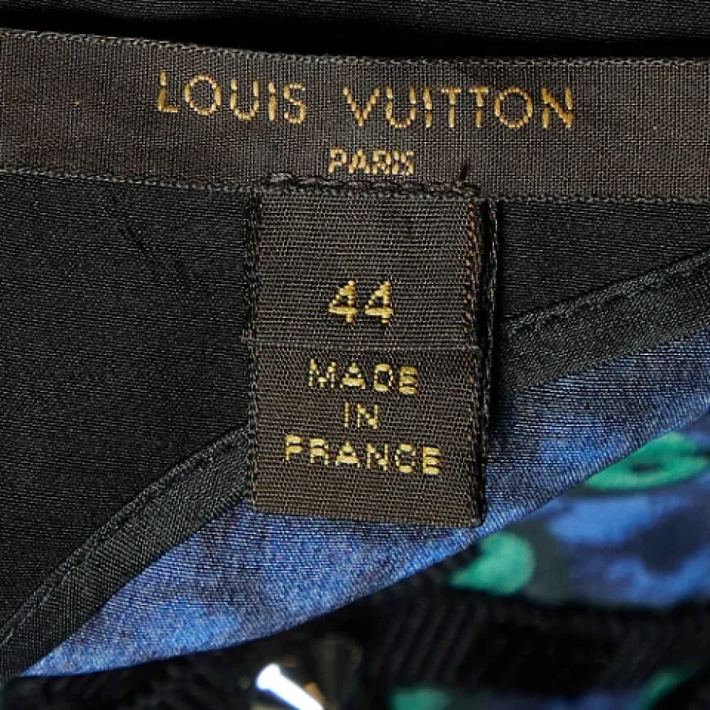 Louis Vuitton Vintage Pre-owned Silk tops Multicolor Dames