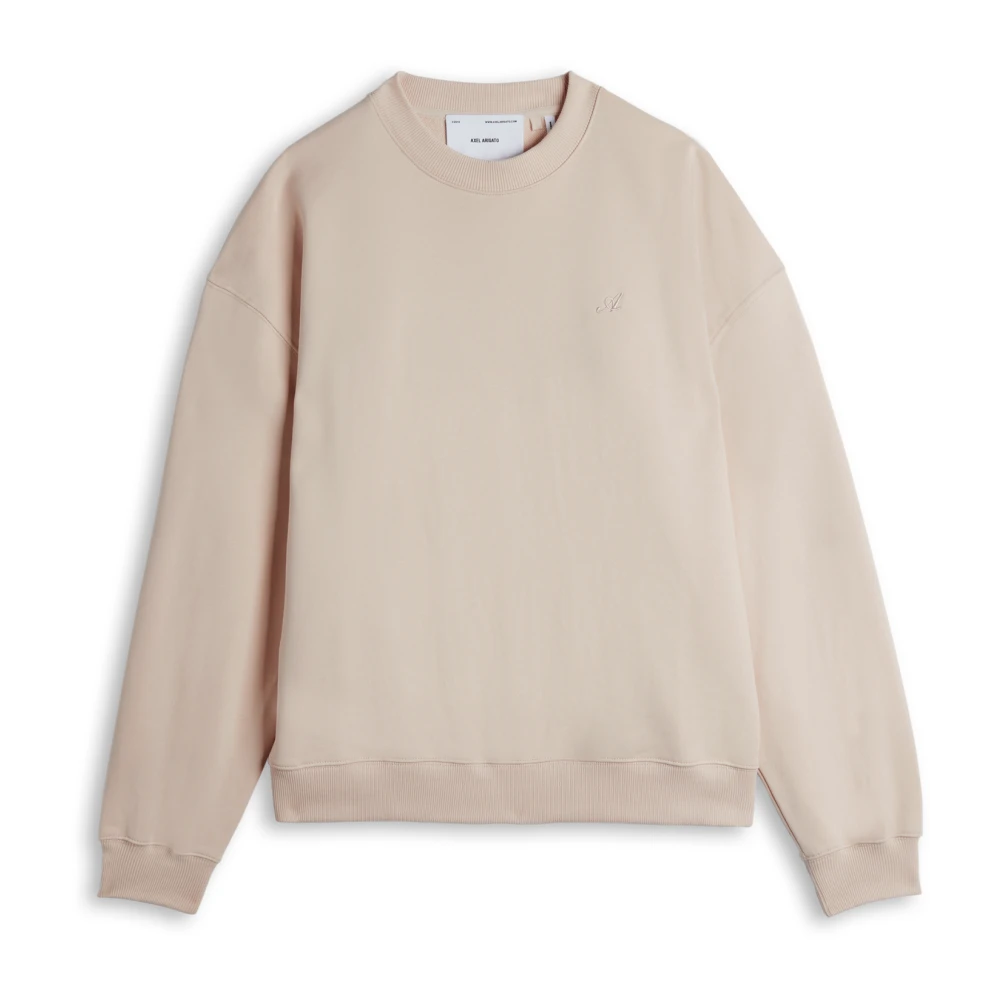 Axel Arigato Men's Beige Sweatshirts, S, Signature Sweatshirt