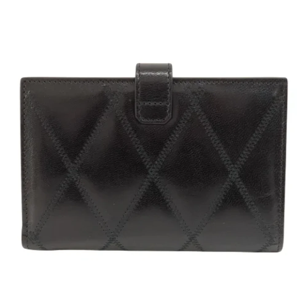 Givenchy Pre-owned Leather wallets Black Dames
