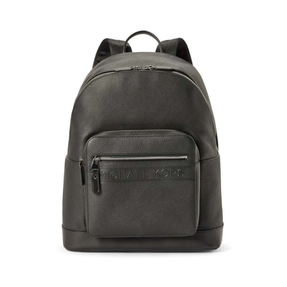 Michael Kors Men's Black Casual Leather Backpack