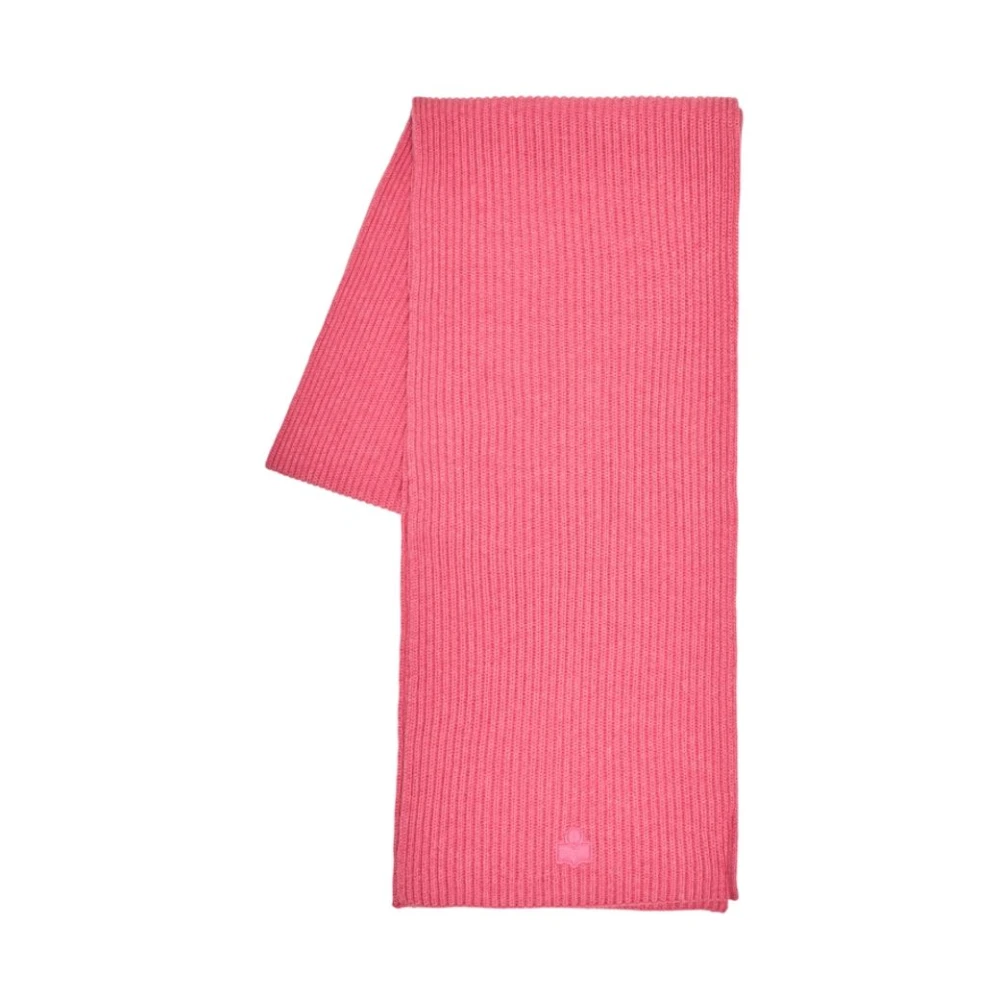 Isabel Marant Women's Pink Winter Scarves, One Size, Marion Ga Scarf