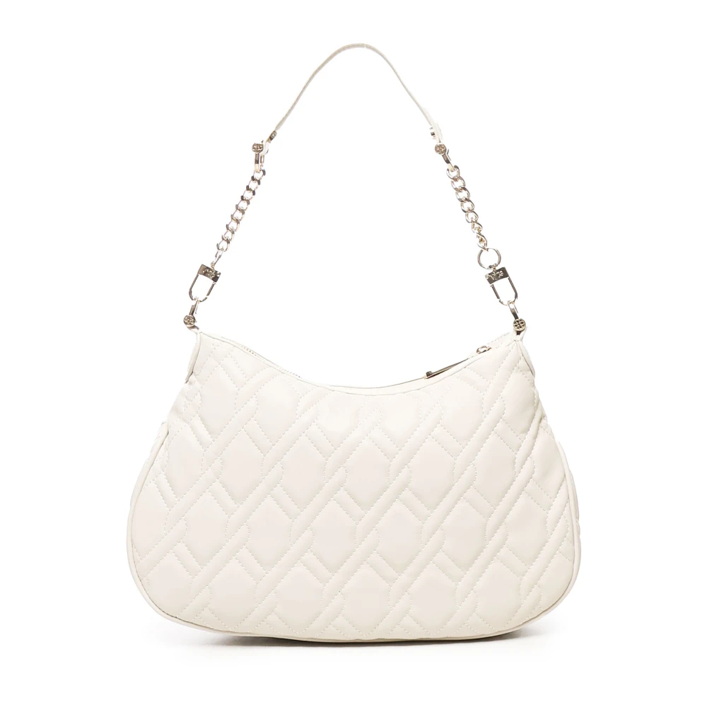 V73 Witte Gewatteerde Tas met Ritssluiting White Dames