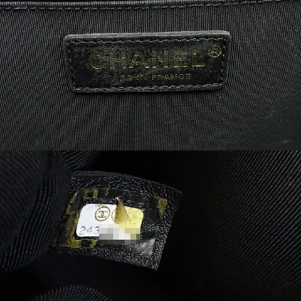 Chanel Vintage Pre-owned Fur chanel-bags Black Dames