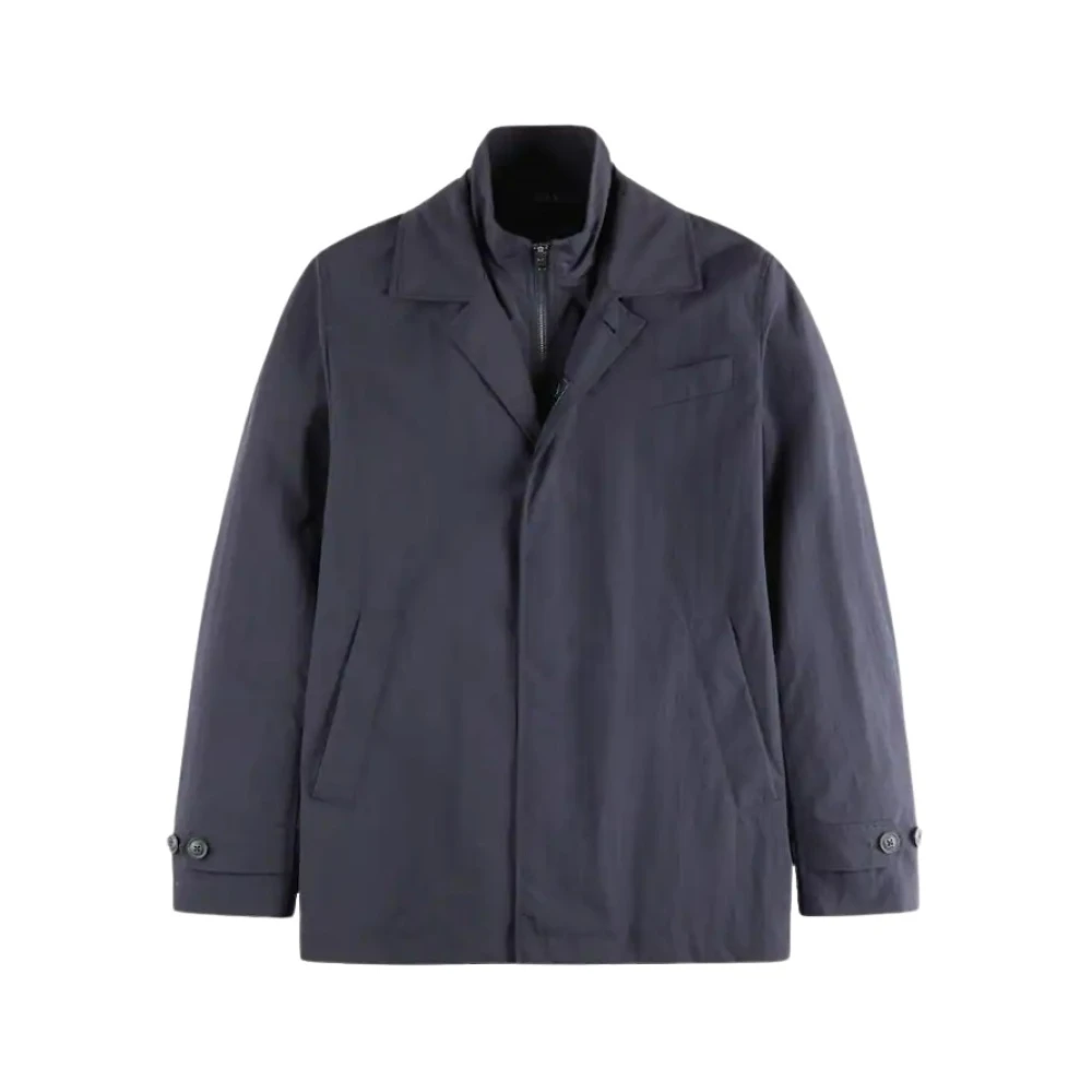 Fay Blauwe Ochtendjas Blue Heren