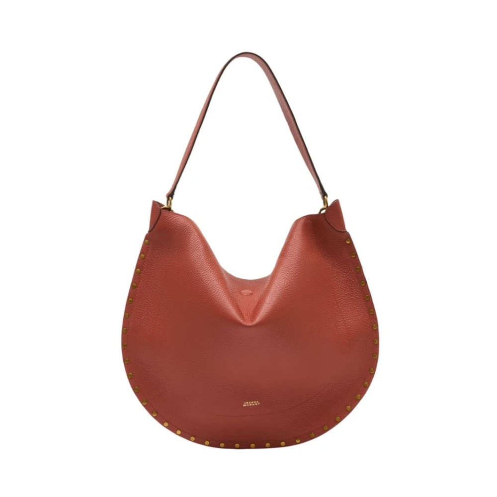 Isabel Marant Women's Orange Oskan Hobo Soft Large Shoulder Bag
