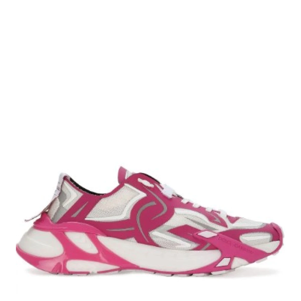 Dolce & Gabbana Women's Pink Fast Trainers, Sneakers, 7 Uk, Shoes