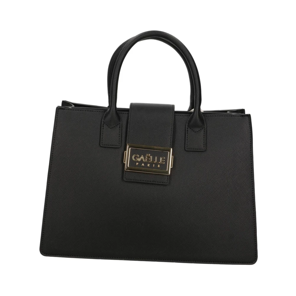 Gaëlle Paris Women's Black Faux Leather Handbag - Handbags - One Size - Bags