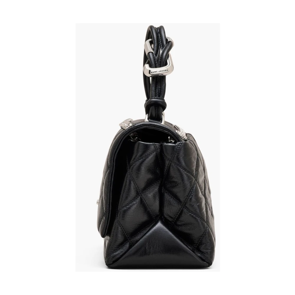 Marc Jacobs Zwarte Dubbele Kettingtas Black Dames