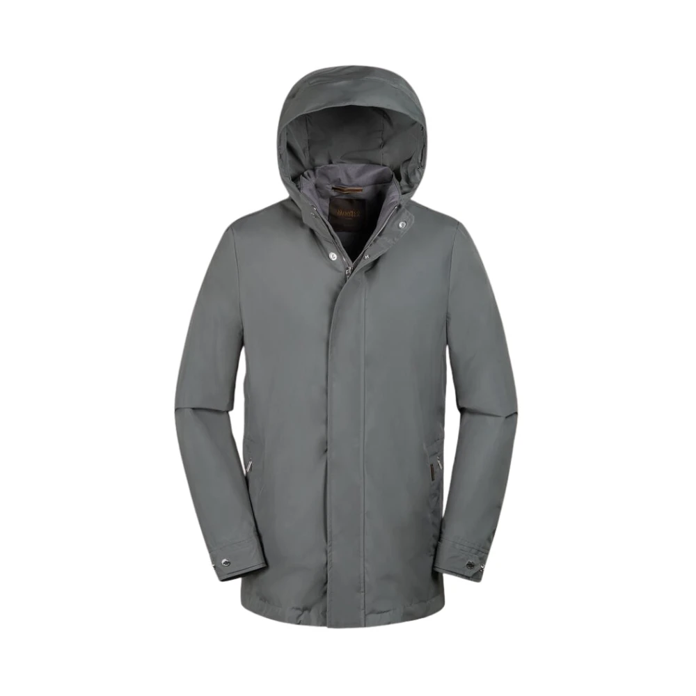 Moorer Men's Gray Light Jackets, Xl, Acqua Caban Jacket