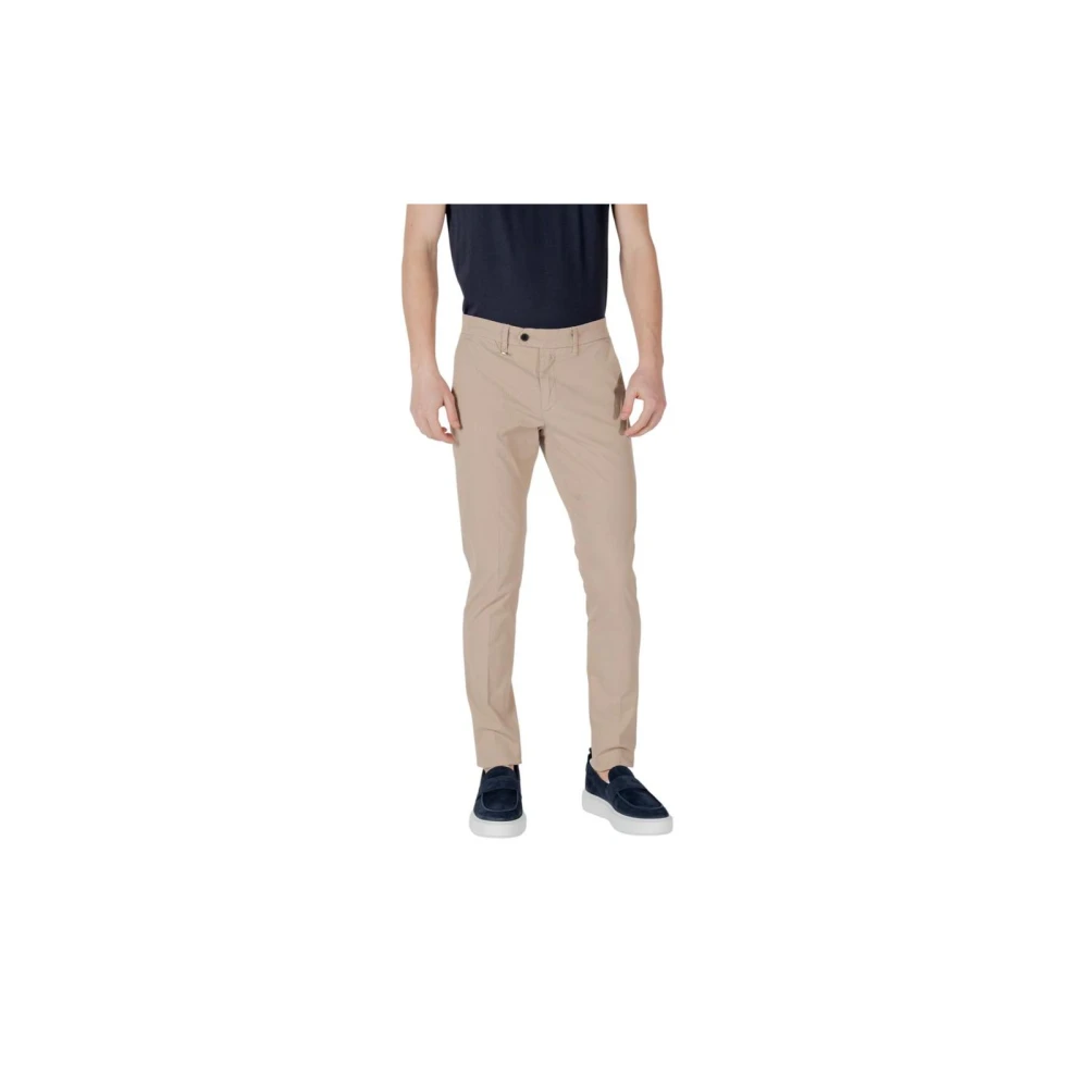 Antony Morato Men's Beige Chinos, 2XL, Cotton Skinny Trousers