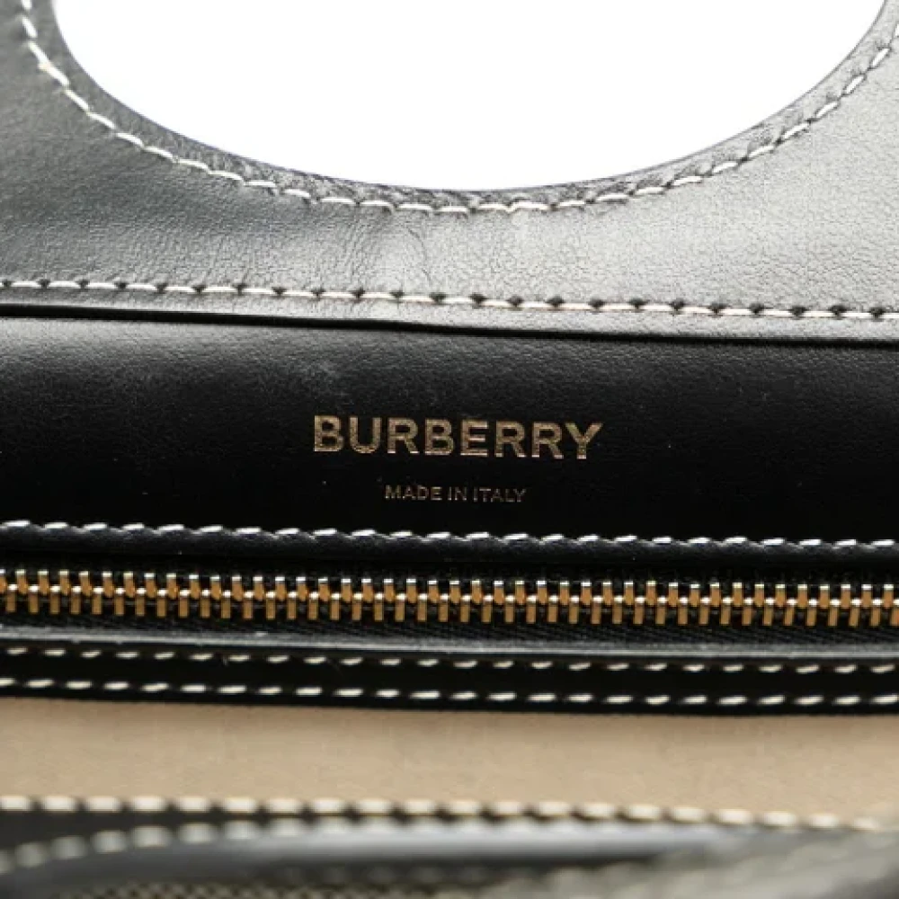 Burberry Vintage Pre-owned Canvas burberry-bags Black Dames