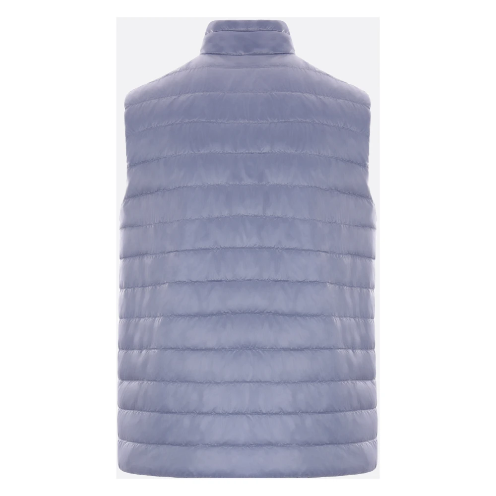 Herno Puffer Vest Blue Heren