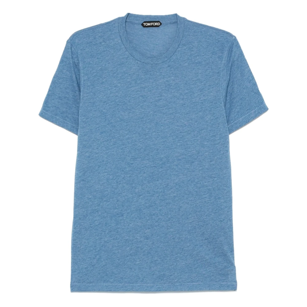 Tom Ford - Tops > T-Shirts - Blue - Tom Ford - Modalova