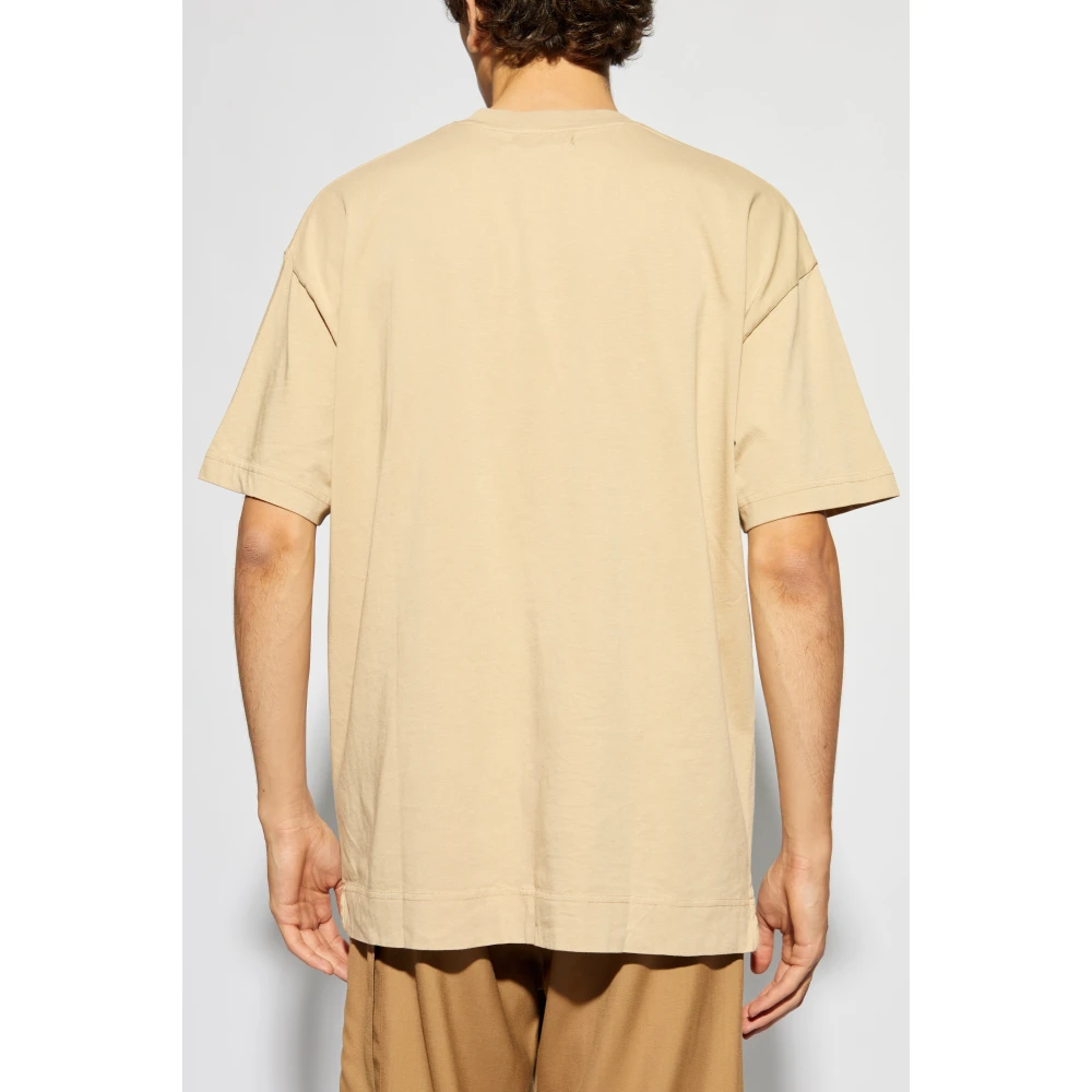 Samsøe T-shirt Joel Beige Heren
