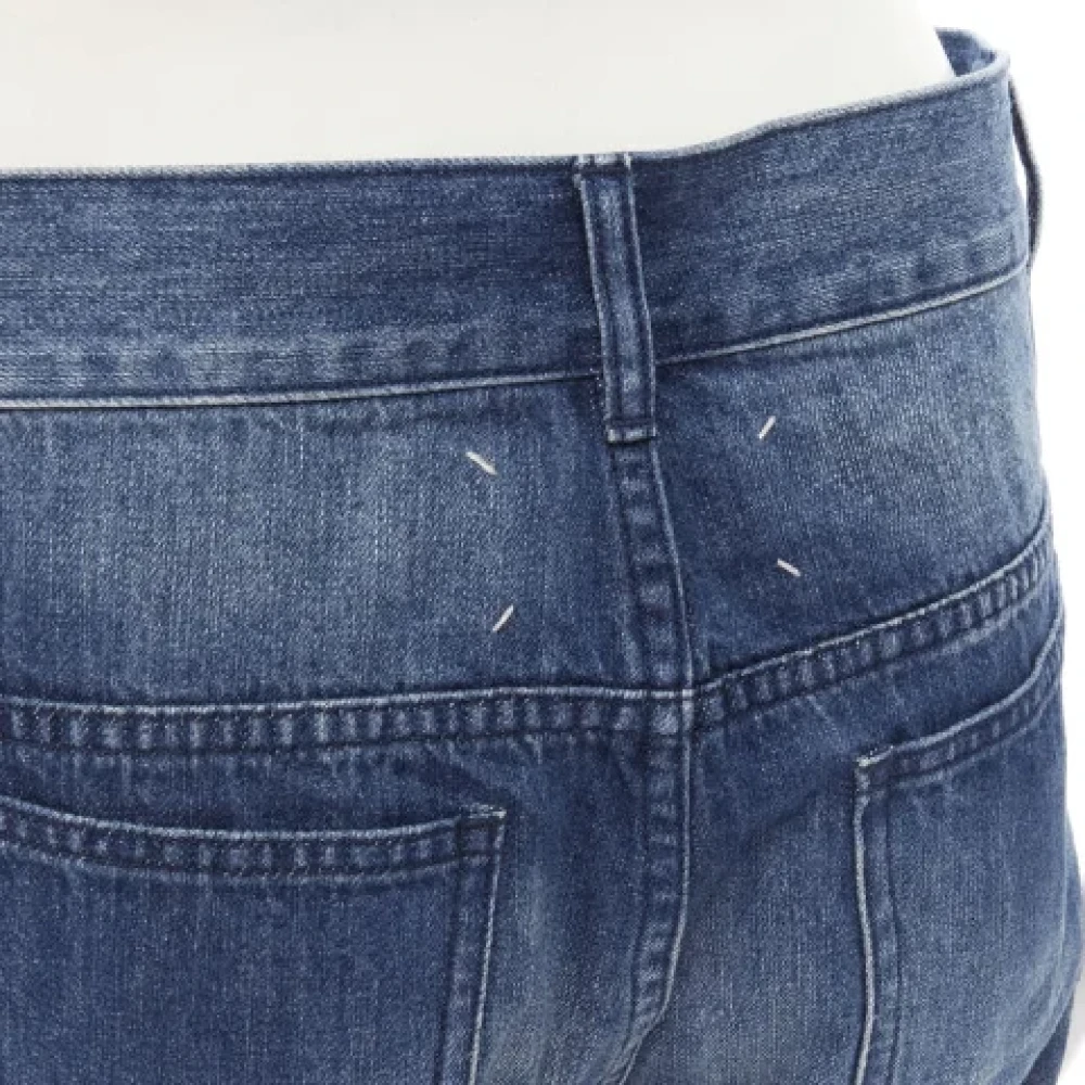 Maison Margiela Pre-owned Cotton jeans Blue Dames