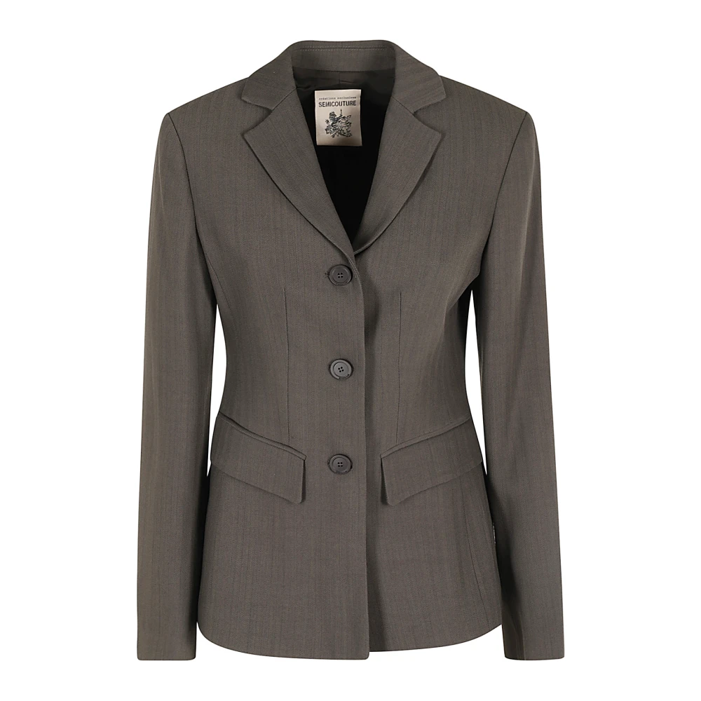 Semicouture Elegante Maria Jurk Brown Dames