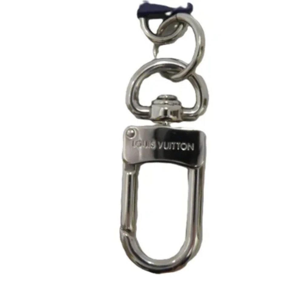 Louis Vuitton Vintage Pre-owned Fabric key-holders Gray Dames