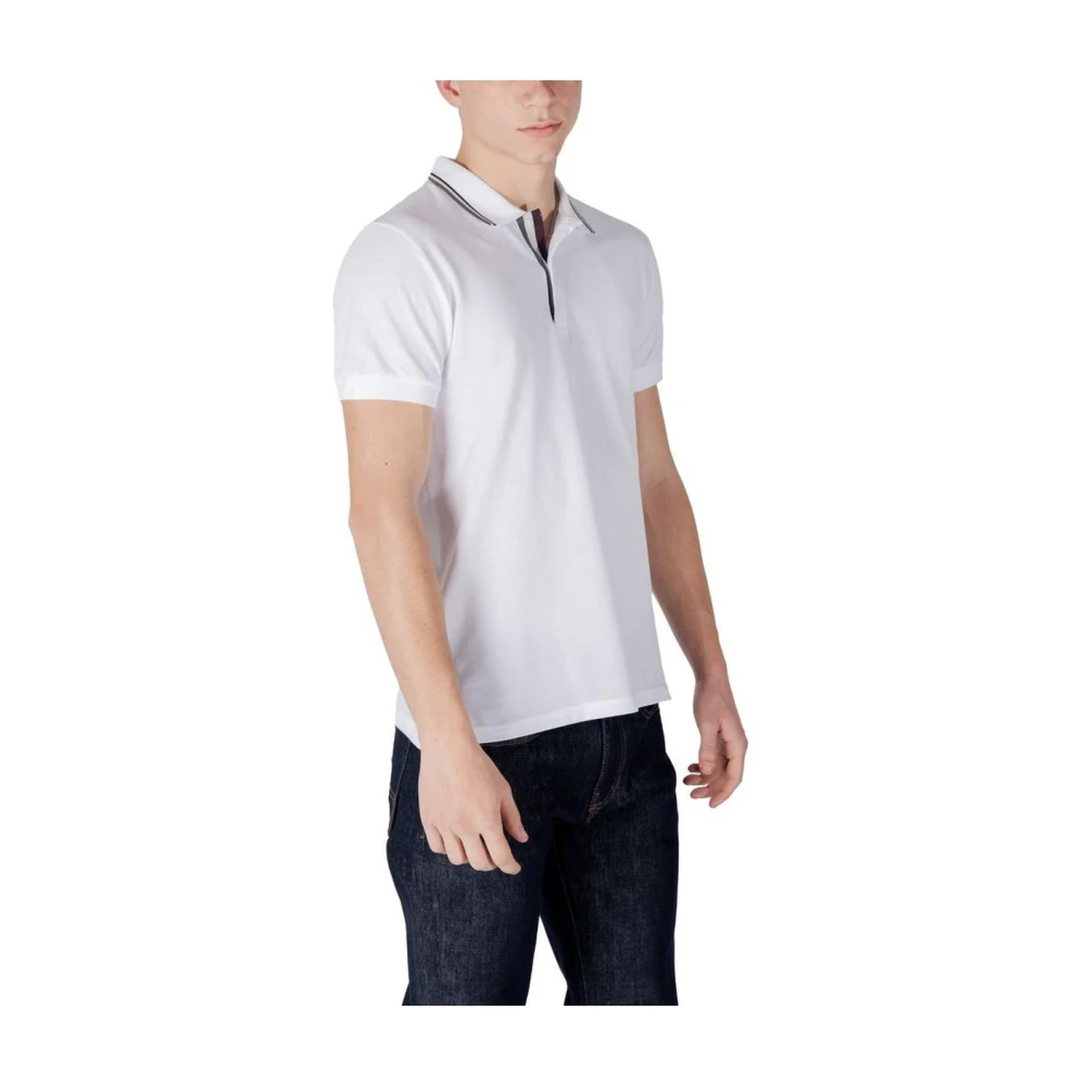 Colmar Witte Katoenen Poloshirt White Heren