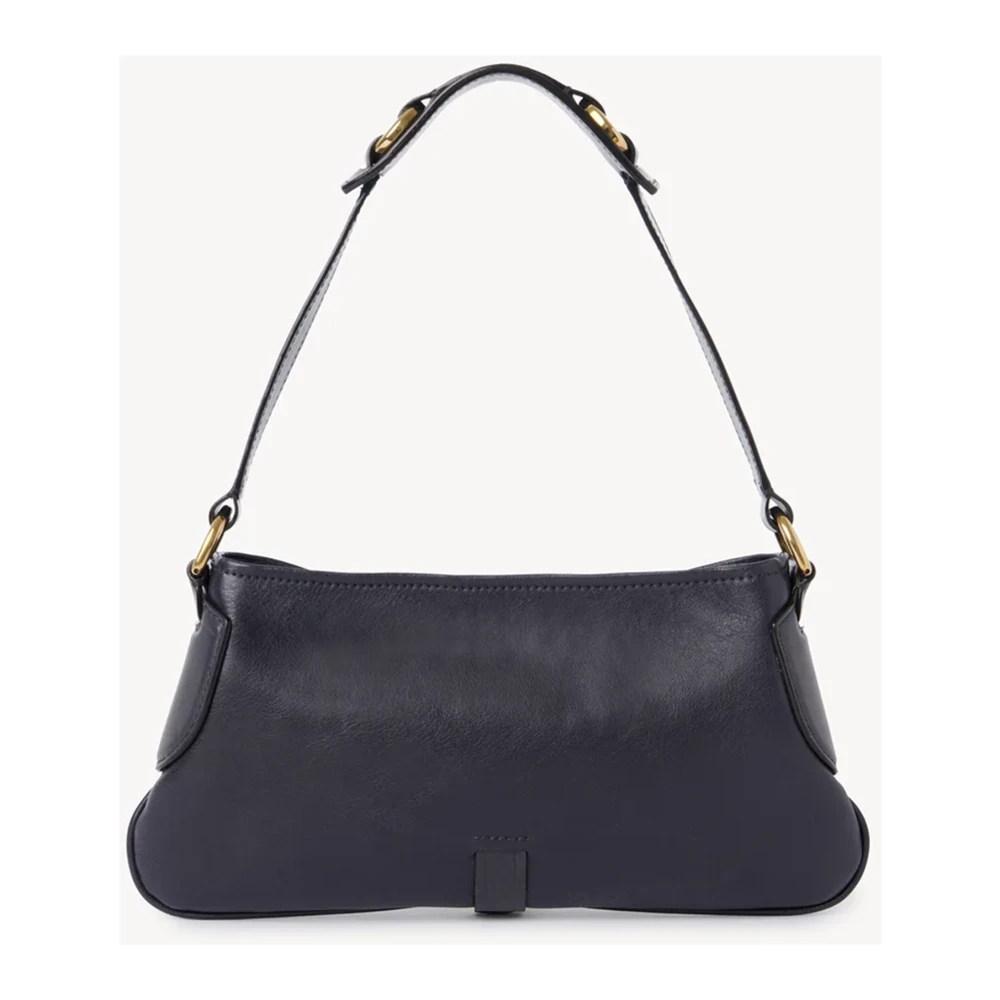 Chloé Zwarte schoudertas van kalfsleer Black Dames