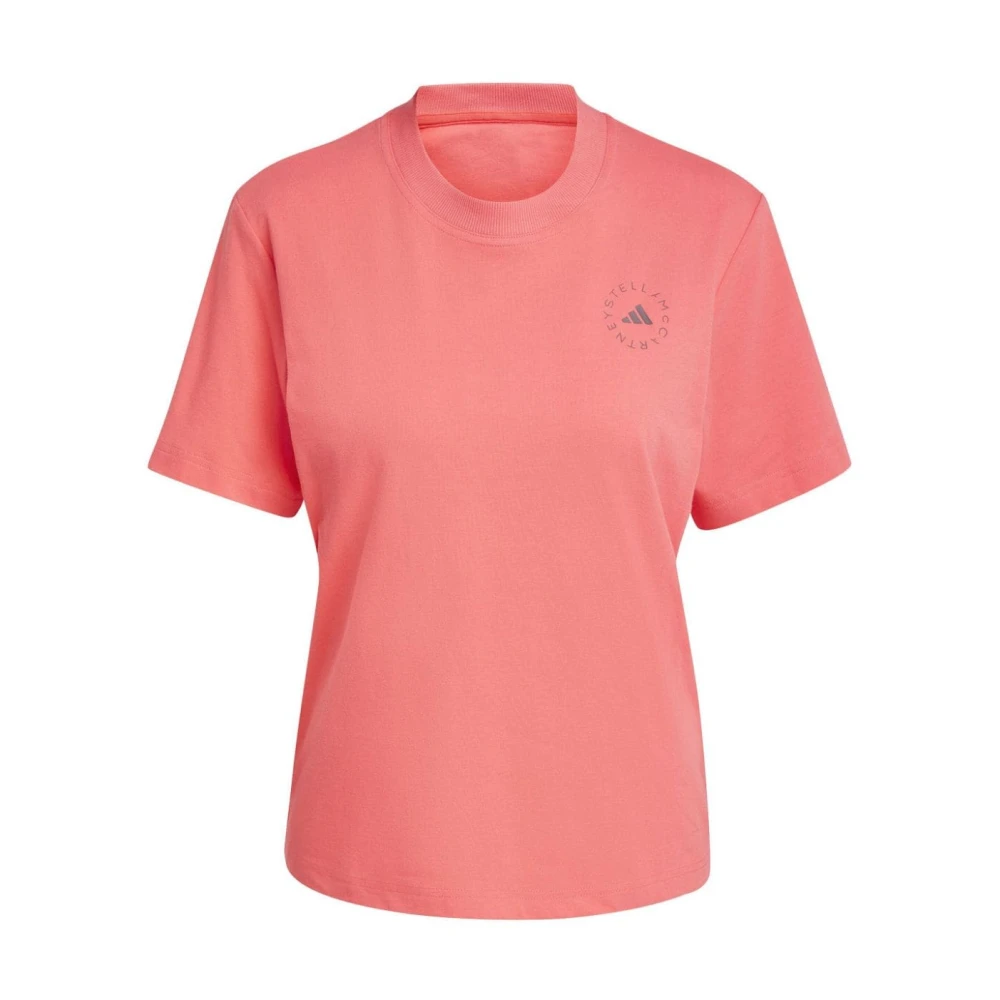 Adidas by stella mccartney Stijlvol T-shirt Red Dames