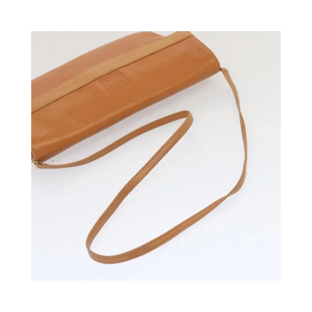 Givenchy Pre-owned Leather shoulder-bags Brown Dames