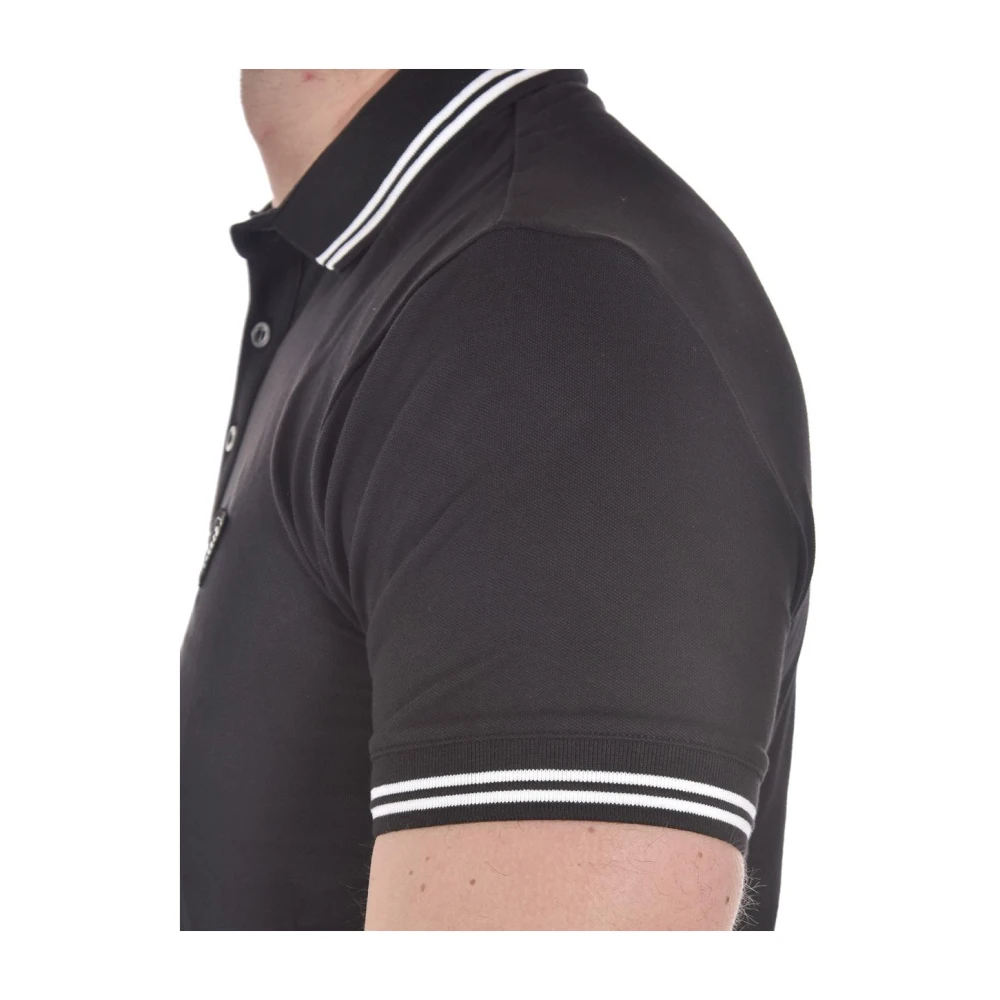 Emporio Armani Klassieke Polo Shirt voor Mannen Black Heren