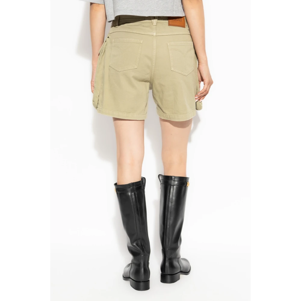 Versace Cargo-shorts Beige Dames