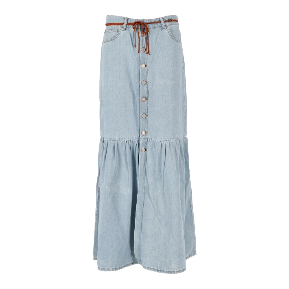 Skirts > Denim Skirts - - ViCOLO - Modalova