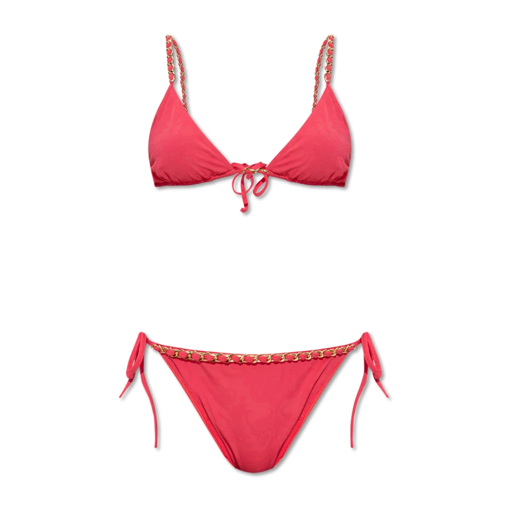 Balmain Donna Rosa - Costume Da Bagno A Due Pezzi - Swimwear - 2XS