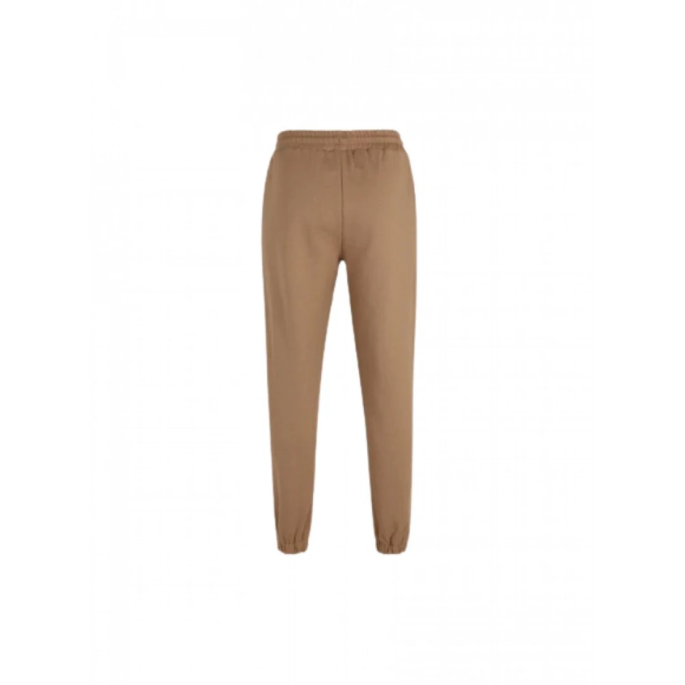 Fila Franse Terry Oversized Sportieve Beige Broek Brown Heren